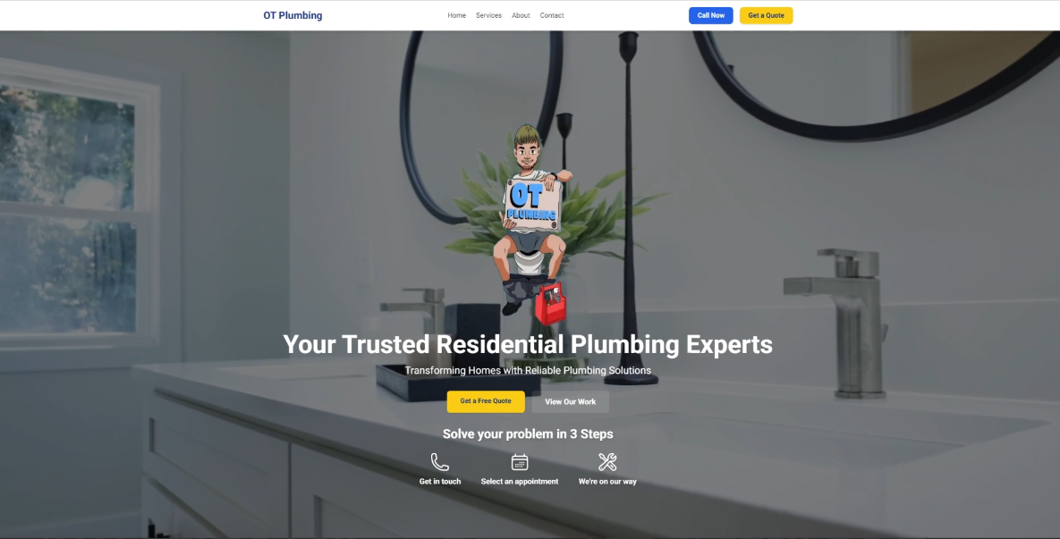 OT Plumbing Website